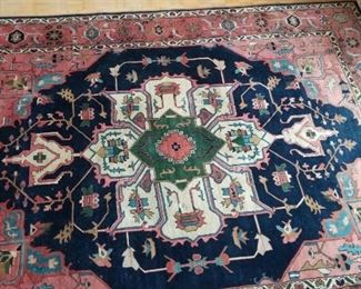 $17,000 luxury hand woven 9x12 rug in excellent condition. Pet, kid and smoke free home. 