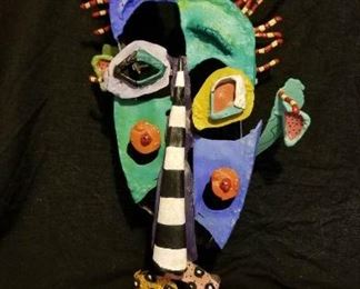 Bill Hickman Wall Sculpture / Mask