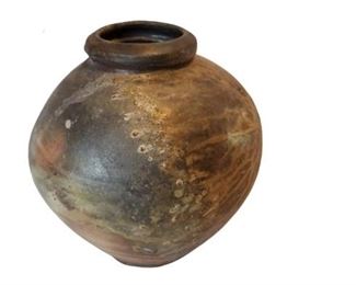 SK Marked Wood Fired Pot