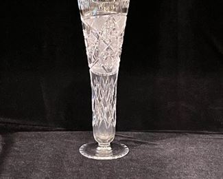 Crystal bud vase
