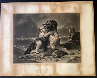 Engraved by TG Appleton "Lost and Save"