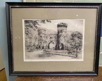 The Elsinore Entrance framed art