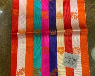 silk from Japan and Hong Kong