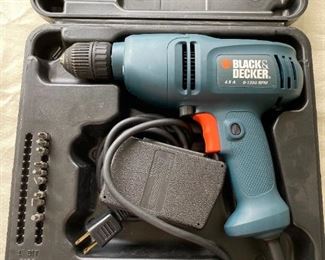 Black and Decker drill