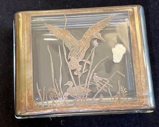 Rockwell Silver Glass box