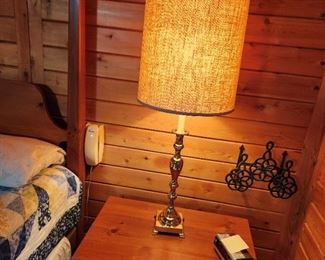 pair of these brass lamps