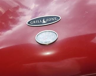 propane grill, with cover