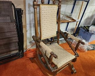 antique rocking chair