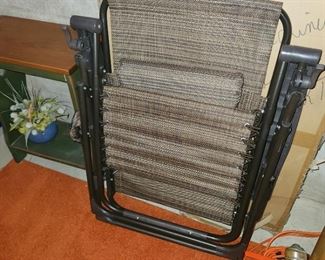 new, just removed from packing box, chaise recliner (from Kohls)