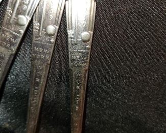 1939 World's Fair spoons