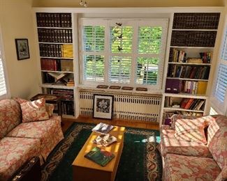 Study full of books and magazines