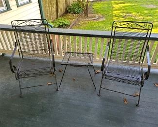 Wrought Iron Patio Set