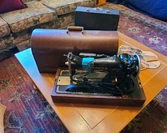 Old Portable Singer Sewing Machine