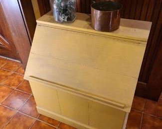 Seed Bin in Yellow Paint