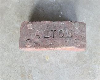 Several Antique Alton Bricks