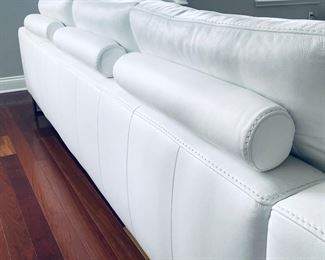 Scan Design leather sofa