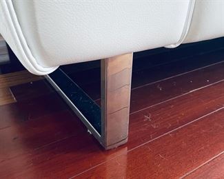 Scan Design leather sofa