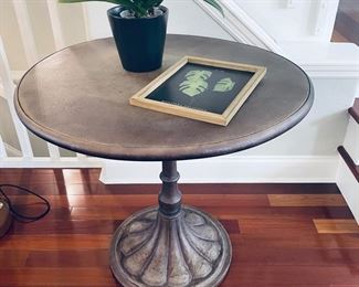 Restoration Hardware 30" Iron Table