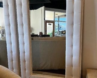 Cattelan Italia Leather Mirrors 4 ft by 7ft $750 each 4 total