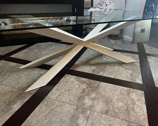 Cattelan Italia Spyder dining table 118 by 42 retail $6000 sale price $3750