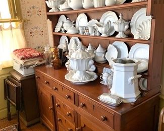 Pewter hutch