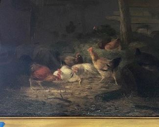 Albert smelts chicken O/C