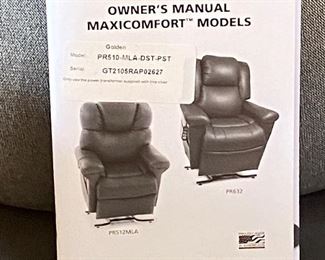 Golden Power Lift & Recline Chair