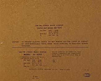 Panasonic AM-FM Music Center