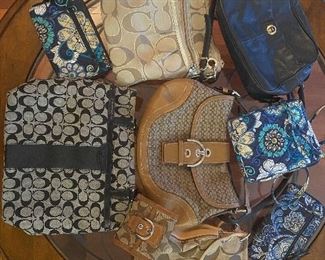Coach purses and wallet 