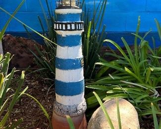 Lighthouse Garden Decor
