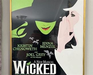 Wicked, A New Musical, Theater Card
