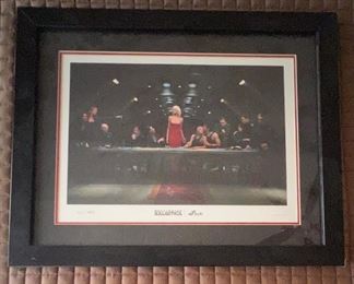 Framed Photograph, Battlestar Galactica, SciFi, "The Last Supper"