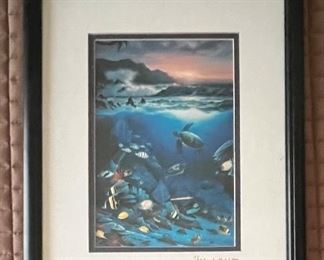 Framed Print by Wyland
