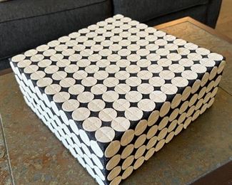 Decorative Storage Box (for remotes for electronics?)