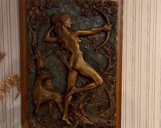 Diana “Goddess of the Hunt “ signed by artist J (Juan) Seguratt