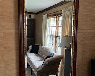 mirror with beveled glass