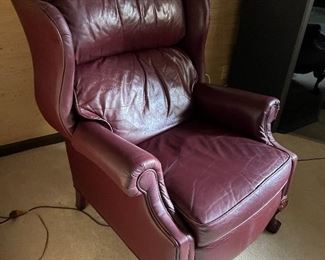 Leather chair