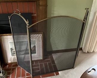 fireplace screen