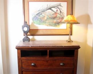 Entertainment Cabinet, Contemporary table Lamp