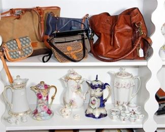 Handbags - Coach, Tumi, Dooney & Bourke, Lauren, Frye, Vera Bradley, Adrienne Vittadini