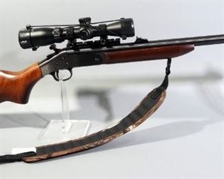 Harrington & Richardson Handi Rifle SB2 45-70 Govt Top Break Rifle SN# HX 280718, With BSA Boss 1.5-4.5 x 32WR Scope And Padded Nylon Sling
