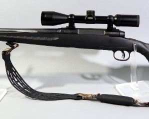 Savage Arms Axis .243 WIN Bolt Action Rifle SN# J897198, Weaver 3-9x40 Scope And Rubber Sling
