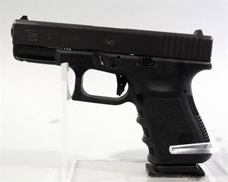 Glock 19 9x19 mm Pistol SN# BAZK440, 3 Total Mags, Speed Loader, Paperwork, In Hard Case
