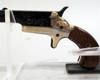 Butler Single Shot .22 Short Derringer Pistol SN# B07457, Updated New Spring
