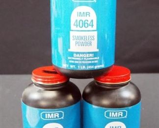 IMR 4064 Smokeless Powder, 1 lb Bottles, Qty 3, Local Pickup Only
