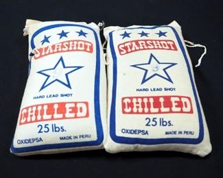 Starshot Chilled Hard Lead Shot, 25 lbs Per Bag, Qty 2 Bags
