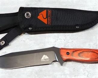 Ozark Trail Fixed Blade Knife, 6.5" Blade, In Nylon Sheath
