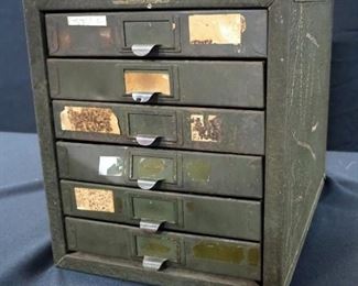 Kennedy Mfg Military 6 Drawer Parts Organizer
