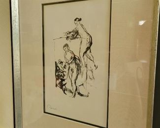 Pierre-Auguste Renoir - Femme au Cep de Vigne. Provenance: Daytons Gallery 12.