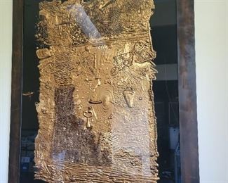 2 pieces of artwork from Minneapolis Artist Richard T. Brewer.